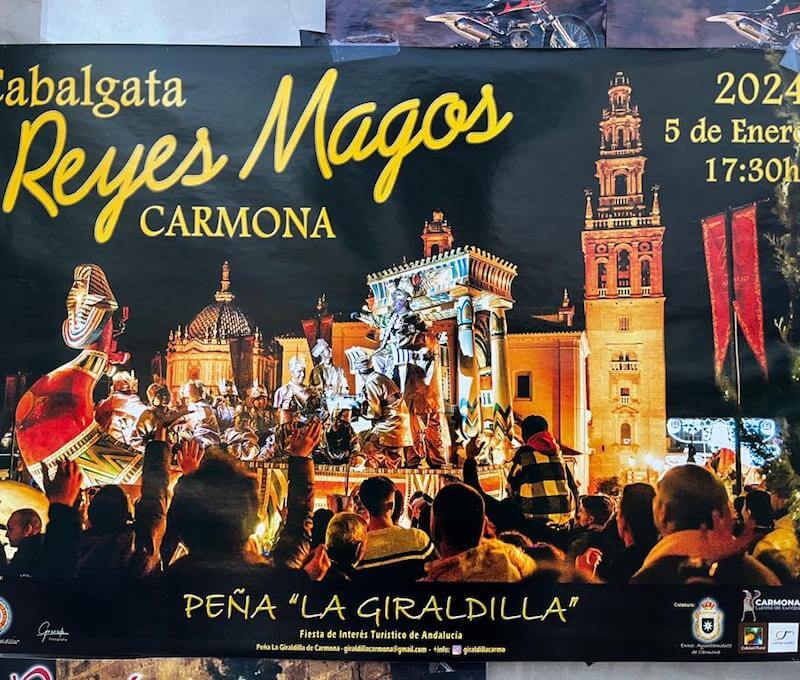 Cartel Reyes Magos 2024, Carmona