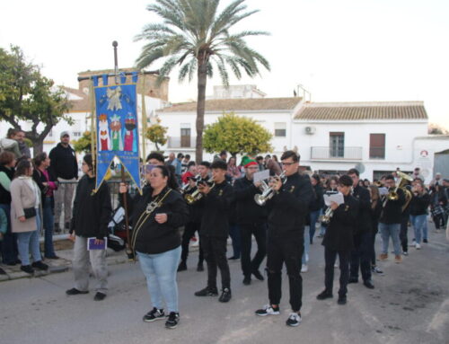 Participación de nuestra Agrupación acompañando al cartero real, en Bornos. Organizada por la hermandad de Ntro. Padre Jesús Nazareno . 28 de Diciembre de 2024.