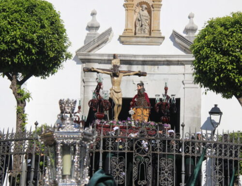 Viernes Santo, participando acompañando a la hermandad de la Vera Cruz (Calvario) de San Roque. 3 de Abril 2026