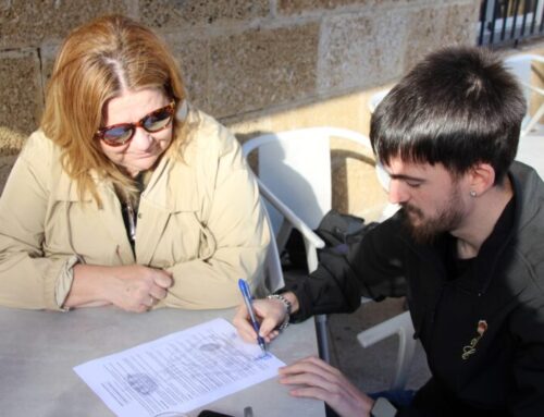 Firma del contrato para el acompañamiento musical con AMPA SUR (CARGADORESUR ) para el 23 de Mayo 2026