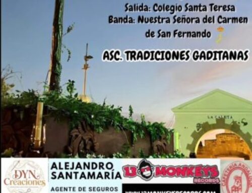 Cruz de Mayo con la Asociación Tradiciones Gaditanas, 30 de Mayo 2026