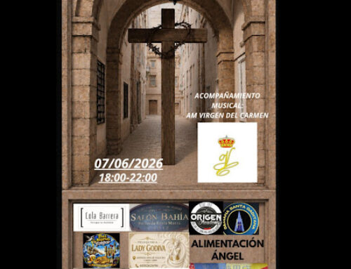Cruz de Mayo , Barrio de Santa Maria. Cuadrilla de Luís Flores. 7 de Junio 2026