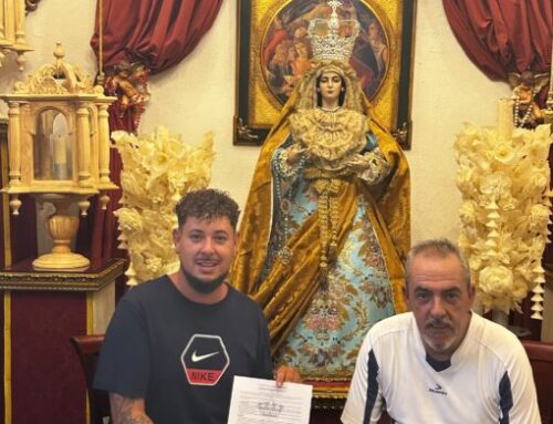 Comunicado y firma de contrato con la asociación cultural Porta Coeli de Cádiz para la próxima salida del 11 de septiembre de 2026.