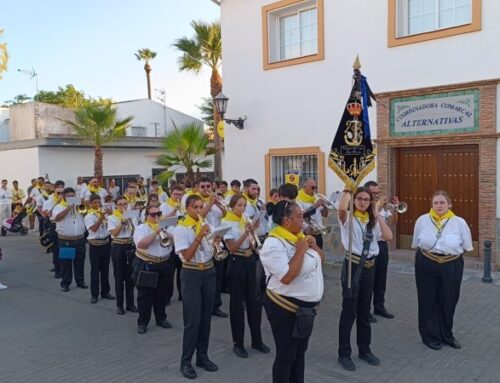 Salida acompañando a San Bernardo Abad, en la estación de San Roque, 20 de Agosto 2026